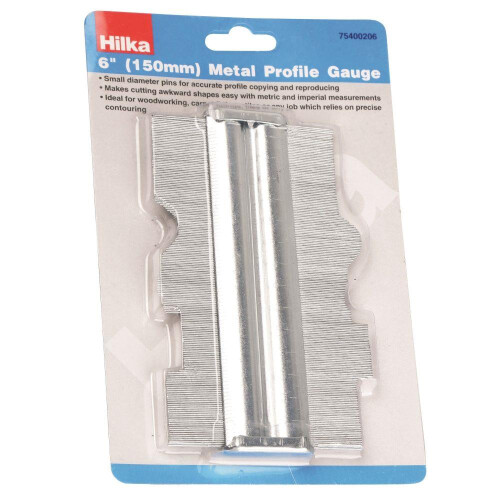 Hilka Metal Profile Gauge - 6" 150mm |D24