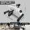 (White) Mini Exercise Bike 8 Levels Magnetic Resistance 7