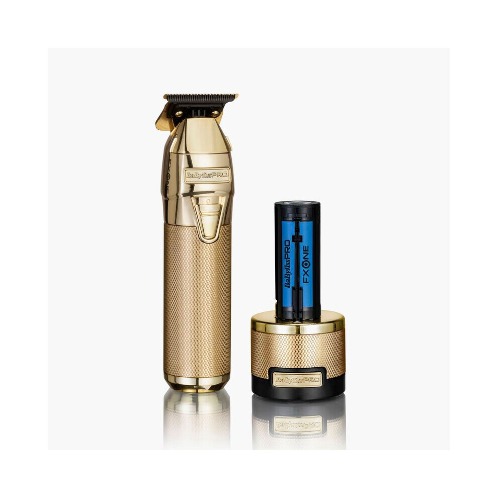 (Gold) Babyliss FXONE All Metal Cordless Skeleton Trimmer Ultimate Precision