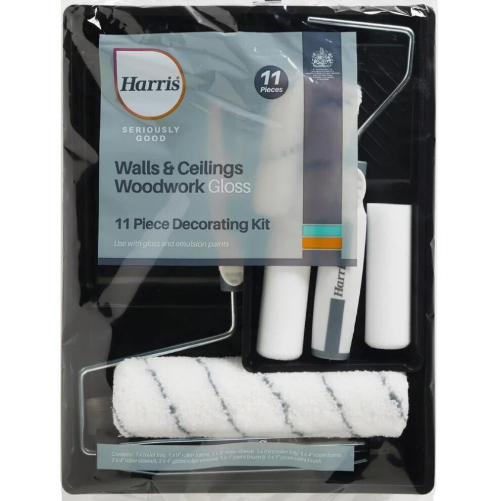 Decorating Kit - Walls & Ceilings Woodwork Gloss - (11 Piece)