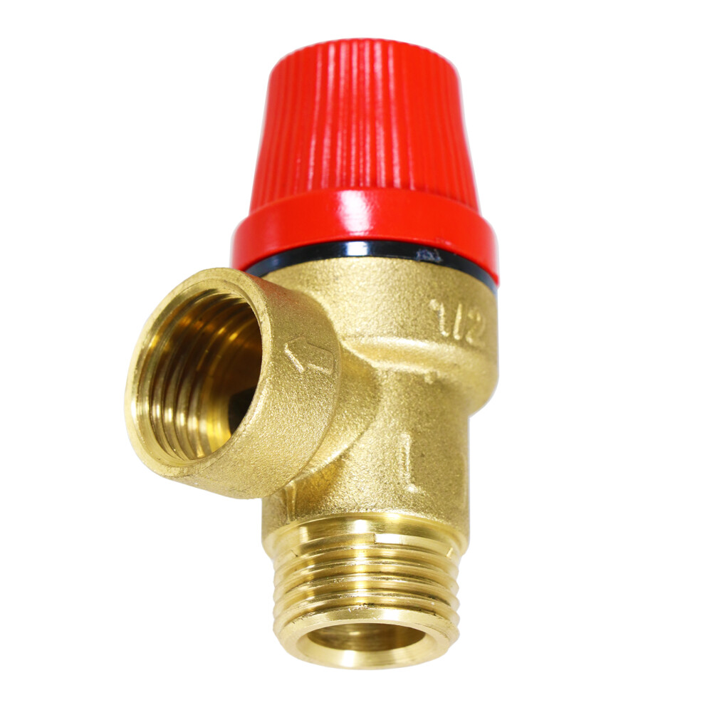 Pressure Relief Safety Valve for Ravenheat CSI 85 85T Boiler 3 Bar 1/2" BSP Male x Female Brass PRV