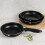(Matt Black, 3 Pcs Frying Pans) Aluminium Induction Stackable Space Saving Pots Frying Pan Set Detachable Handle 1