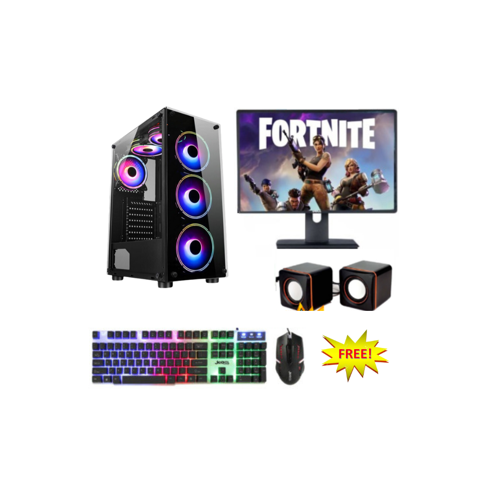Fast Gaming Pc Intel i7-6th 16GB RAM 4TB HDD 256GB SSD Bundle-image-OPC-PCPFPKM-NEW