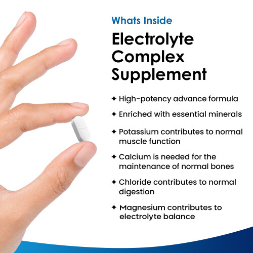 New Leaf Product Electrolytes Complex 180 High Strength Tablets - Essential Minerals 1