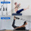 2PCS Straps, Double Loop Reformer, Fitness D-Ring Straps Double Padded 5