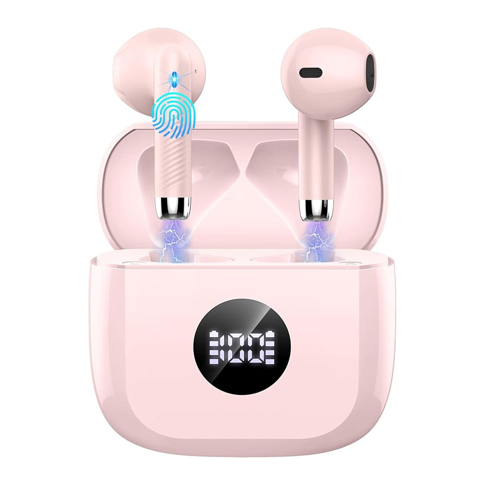 Wireless Earbuds, Bluetooth 5.4 Headphones In Ear With 4 Enc Noise Cancelling Mic, Bluetooth Earbuds 40H Playtime,Ip7 Waterproof, Usb-C Fast Charge 123445678853
