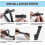 Home Gymnastic Rings Pull Up Rings for Exercise,indoor Gym Ring,gymnastics Rings with Adjustable Straps 3