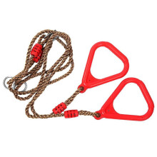 Kids Pull Up Triangle Rings Plastic Fitness Rings for Home Gym Strength Training Sports Toy