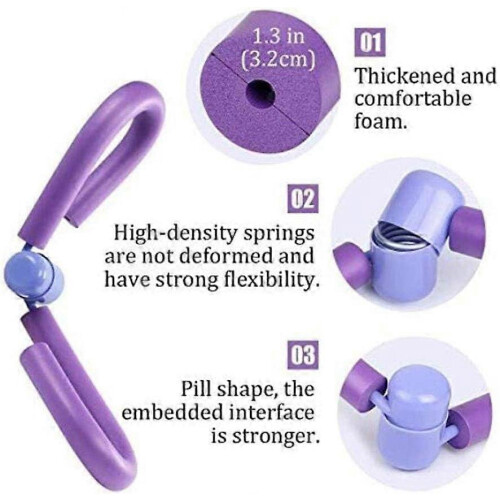 Cuisses, 2PCS Leg Trainer Sports Training Device Bodybuilding Expander 2