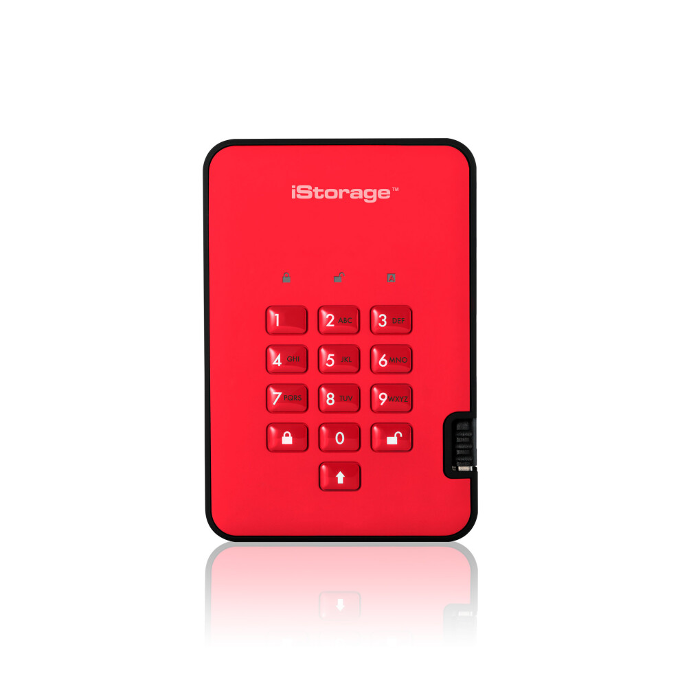 Istorage Red Diskashur2 256-Bit 4Tb
