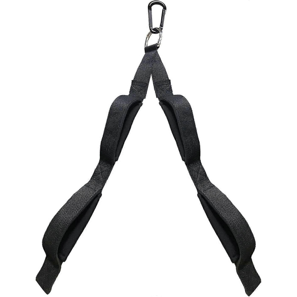 Triceps Rope Bodybuilding Pull Up Grip Gym Non-slip Double Grip Leash Rope Workout Pull Down Nylon Rope-image-OPC-PFVNMXB-NEW