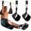 Hanging Ab Straps Arm Straps for Abdominal Training Equipment with D-ring 1