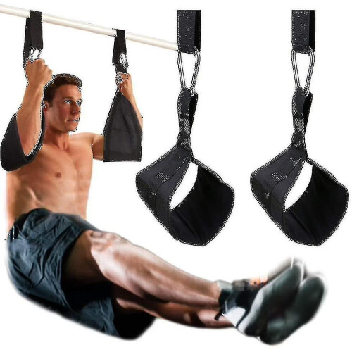 Hanging Ab Straps Arm Straps for Abdominal Training Equipment with D-ring