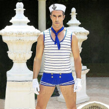 Men's Costume Sexy Cosplay Uniform Set Hot Party Suit
