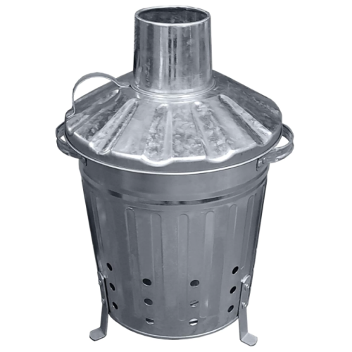Small Incinerator Mini Incin Metal Fire Burner - 13L 1