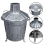Small Incinerator Mini Incin Metal Fire Burner - 13L 9