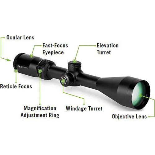 VORTEX Vortex 3-9x40 Crossfire II Riflescope V-Plex CF2-31005 1