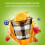 Juicer Machines,slow Masticating Juicer Extractor, Cold Press Juicer With Two Speed Modes Easy To 4