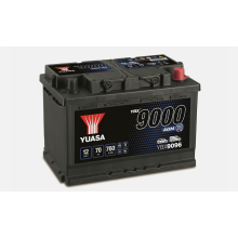 Yuasa AGM YBX9096 (096AGM) Stop Start Plus Battery - 12v 70Ah 760 CCA
