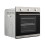Willow Appliances Willow 60cm Stainless Steel Fan Assisted Oven,7 Functions, Timer 2