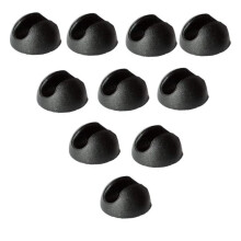 10 piezas de protectores de patas de horquilla para patas de mesa de horquilla de 10-12 mm DIY