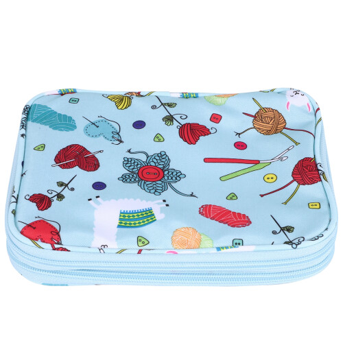 Άδεια θήκη βελόνων πλεξίματος Travel Storage Organizer Τσάντα αποθήκευσης 2