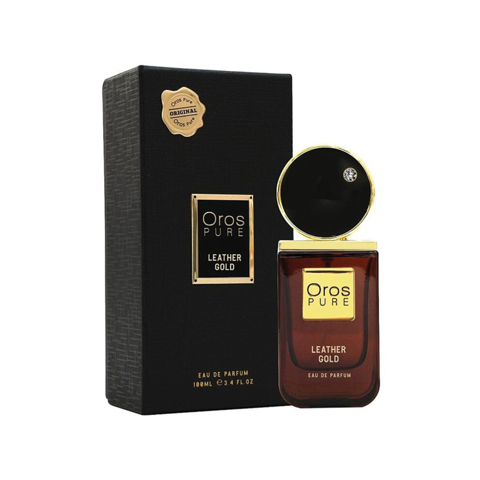 Oros Pure Leather Gold Eau De Parfum 100ml-image-OPC-PFVK592-NEW
