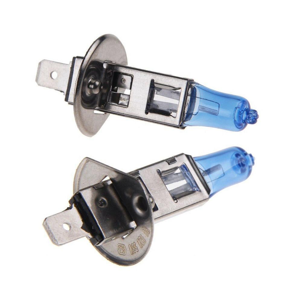 2X H1 6000K Xenon Gas Halogen Headlight Lamp Bulbs 55W 12V White 4853236968332