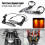 Για R1200GS Adv F650GS Ενδείξεις φλας LED εμπρός+πίσω 4