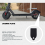 Plaque d'immatriculation pour scooter électrique M365 Plaque d'immatriculation noire 3
