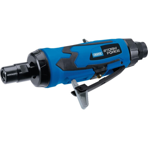 Draper Draper 65130 Storm Force Composite Straight Mini Air Die Grinder (6mm), Blue