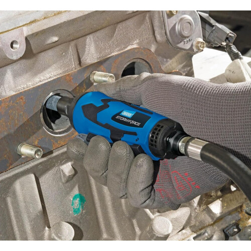 Draper Draper 65130 Storm Force Composite Straight Mini Air Die Grinder (6mm), Blue 2