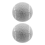2 ΤΕΜ. Precut Walker Tennis Ball για προστασία ποδιών επίπλων, γκρι 3