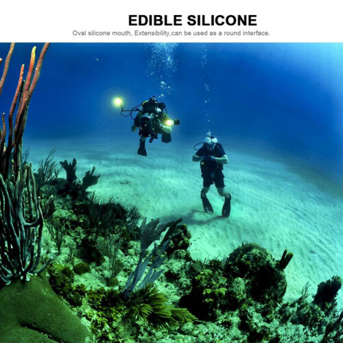1PC Siliconen Duik Mondstuk Regulator Snorkel 1