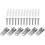6 Pack Stainless Steel Ceiling Hooks M5 Oval Open Hooks Wall Mount 4