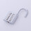 Anti-theft Button Combination Padlock Digit Password Lock Zinc Alloy 5