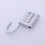 Anti-theft Button Combination Padlock Digit Password Lock Zinc Alloy 6