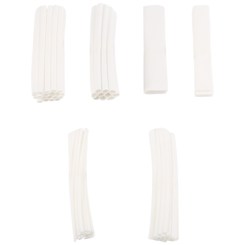 100 stuks krimpkous behuizing krimpkous kleur: wit 1
