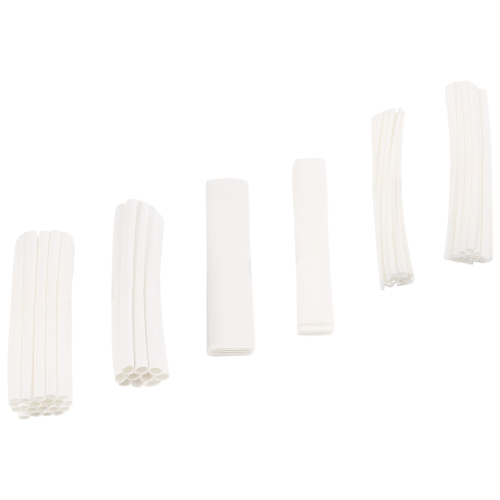 100 stuks krimpkous behuizing krimpkous kleur: wit 2