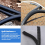 Σωλήνας πολυαιθυλενίου 20 Ft Split Wire Conduit Μαύρος εσωτερική διάμετρος 10mm 6