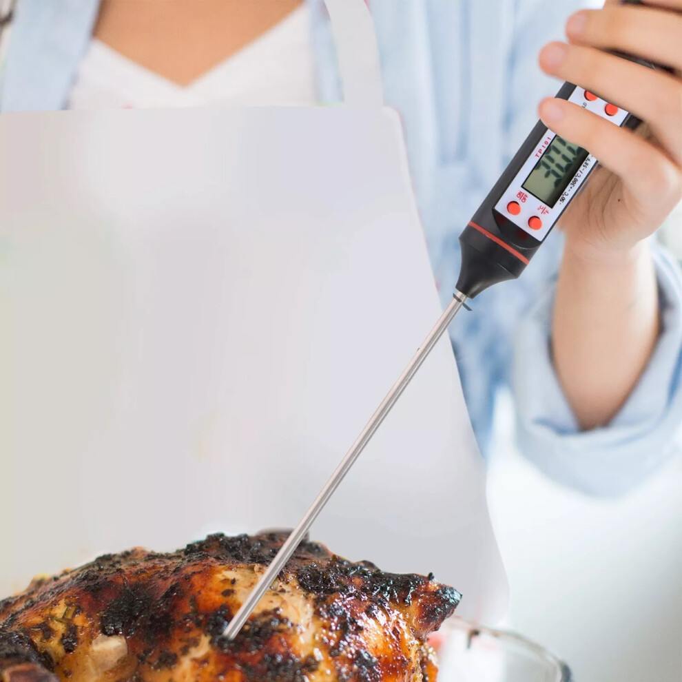 Digital Meat Food Thermometer Temperature Probe Cooking BBQ Turkey