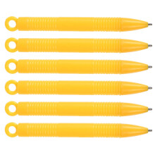 6pcs Magnetic Drawing Board Pens Writing Board Special Pens Baby Painting Music Drawing Doodle Toys Magnatab Pens