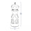 Alpina (Beige) Salt Pepper Mill Grinder Manual Spice Herb Refillable Coarse Adjustable Plastic 3