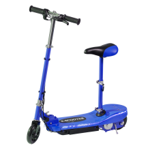 (LED Lights, Blue) Eskooter Kids' 120W Adjustable Electric Scooter