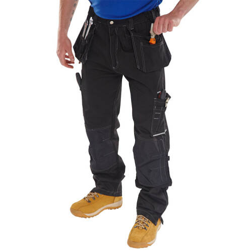 BEESWIFT SHAWBURY MULTI PURPOSE TROUSERS BLACK 42