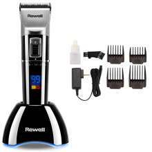 REWELL RFCD-S7 Professionele Titanium Mes Oplaadbare Haartrimmer voor Mannen Baby Haar Trimmer Knip- en Scheermachine voor Kappersalon Thuis Haar