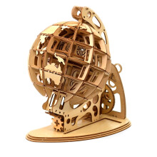 3D Puzzle Fai da Te Modello Meccanico Kit di Trasmissione Ingranaggio Rotante Costruttore Figura Assemblaggio Puzzle Decorazione per Casa e Uffic