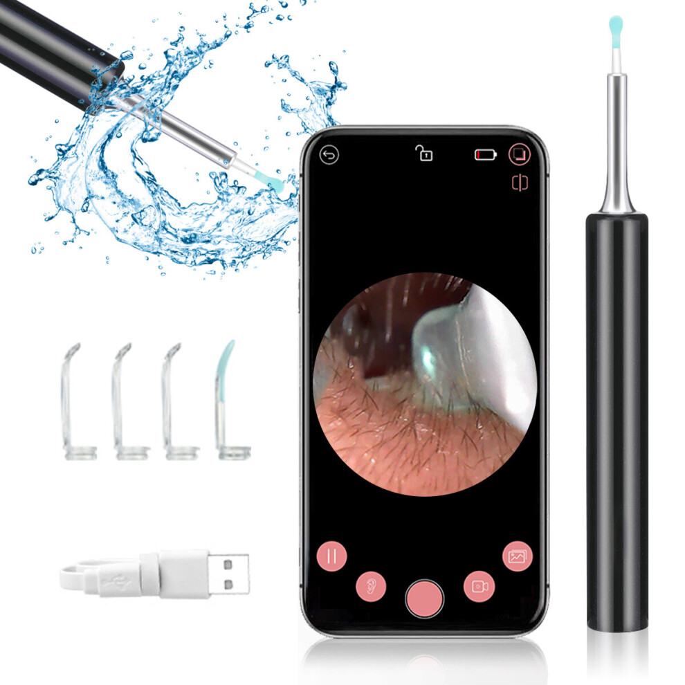 Light Camtoa Ear Wax Removal Tool Earwax Removal Endoscope Super Lens Wifi W/ Led S 1080P Fhd Wireless Ear Otoscope Camera Ear Care Product