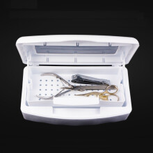 Vassoio Sterilizzatore Scatola Strumenti per Unghie Sterilizzatore Scatola di Disinfezione con Alcol Scatole per Pedicure Manicure Strumenti di P