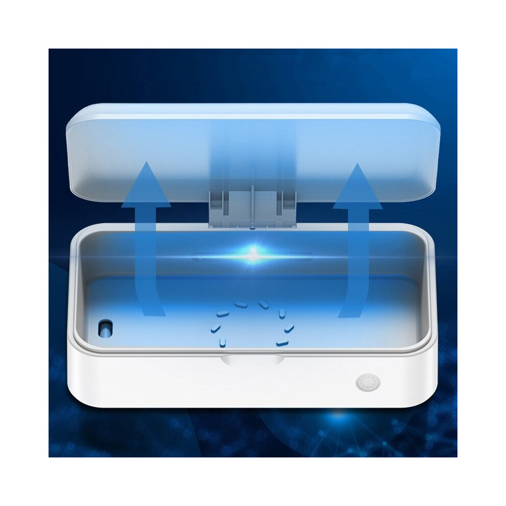 White Multifunction Automatic Uv Sterilizer For Mask Toothbrush Mobile Phone Beauty Underwear Beauty Underwear Sterilization Uv Sterilizer Disinfection Box